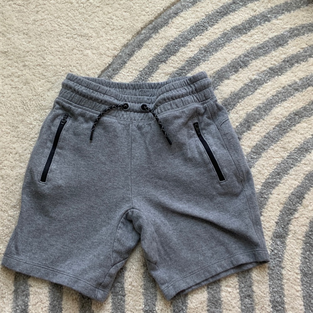 GAP Kids Heather Gray Drawstring Shorts